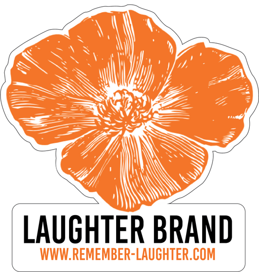 Laughter Brand Sticker
